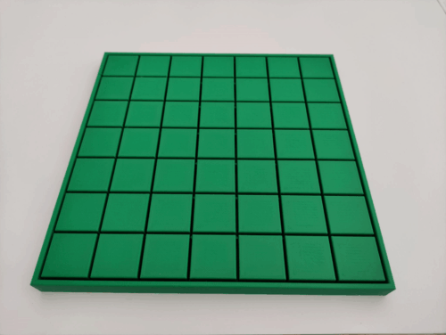 Steckfeld ohne Diagonalen